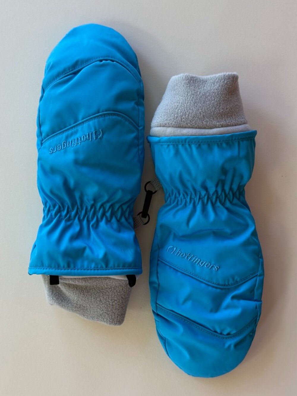 Hotfingers Youth M 7-8 Blue Insulated Ski Snow Mittens Winter Gloves - unisex
